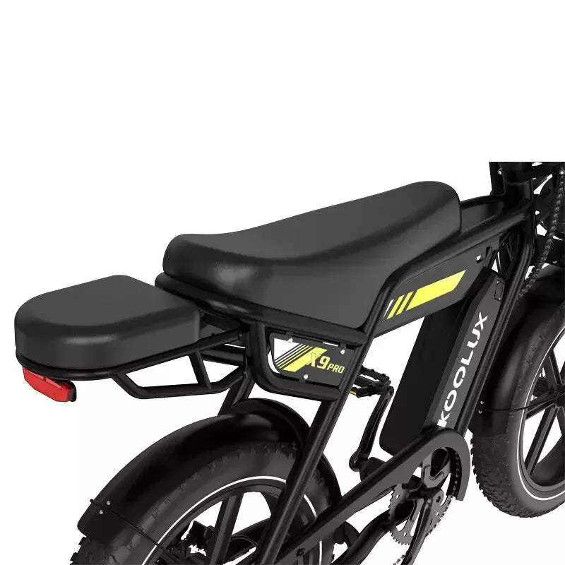 Koolux X9 Pro E-Bike SW 20" 2x48V/2x702Wh/120kg 150km Fatbike