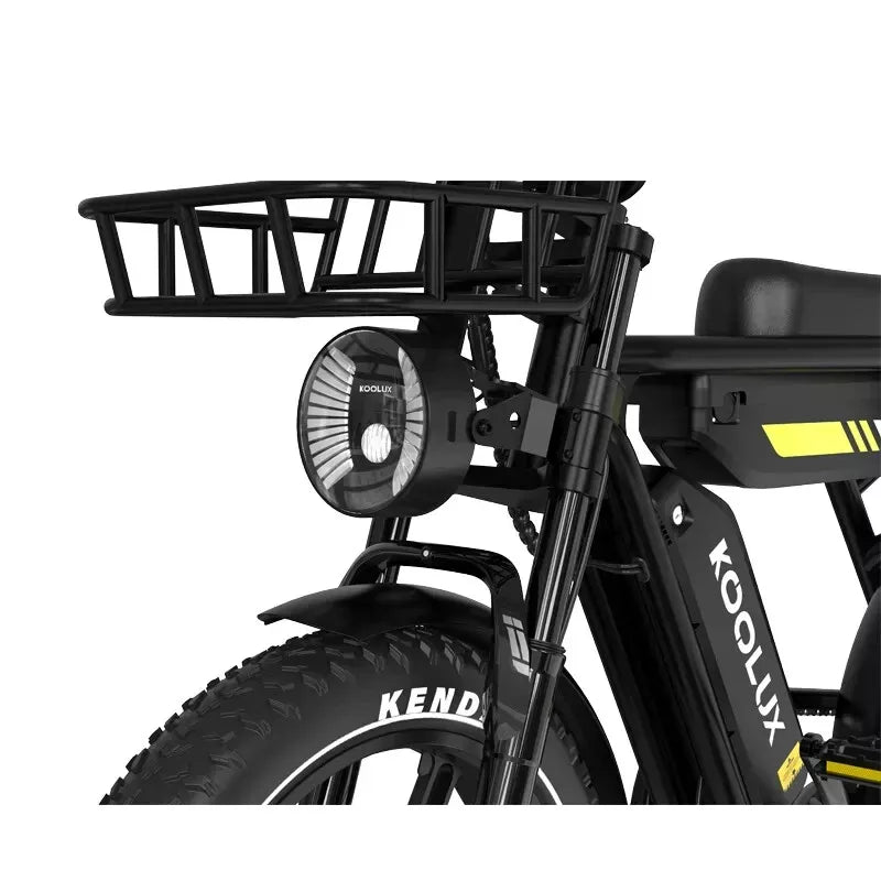 Koolux X9 Pro E-Bike SW 20" 2x48V/2x702Wh/120kg 150km Fatbike